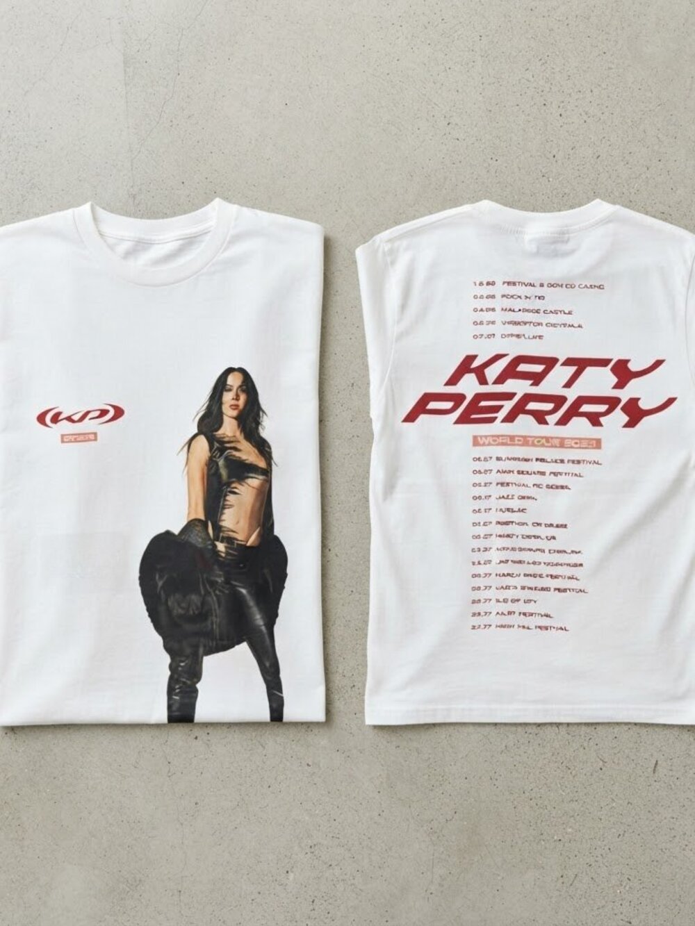 Katy Perry 2026 Summer Tour White T-Shirt S-4XL